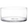 YOUEON Wide Glass Cylinder Vase, 4" Tall x 8" Wide Flower Glass Vase, Cylinder Glass Terrarium, Decorative Flower Vase Centerpiece for Weddings Events, Pillar Candle, Flower Arrangement, Clear