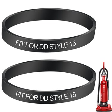 Vacuum Belt Replacement for Dirt Devil Upright Vacuum Cleaner Style 15, Compatible with Dynamite/Easy Lite/ExtremeQuick Vacuum series,Vacuum Cleaner Belts Replace Parts 3SN0220001 and 1SN0220001