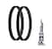 2PCS Replacement Vacuum Belts Compatible with Shark Navigator NV350 NV351 NV352 NV353 NV355 NV356 NV357 NV360 NV22 NV42 NV44 NV46 UV400 UV410 UV420 UV440 Lift-Away Upright Series Vacuum Cleaner Belts