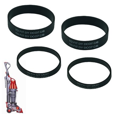 Dorifa 4 Pcs Replacement Belts for Dyson DC07, DC04, DC14, DC33 Vacuum, Clutch Belt Set, Replace Parts DY-902514-01