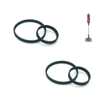 CPAI Replacement Belts for Shark APEX UpLight Lift-Away DuoClean Vacuum, Compatible with Models LZ600,LZ601,LZ602,LZ602C (4 Belt)