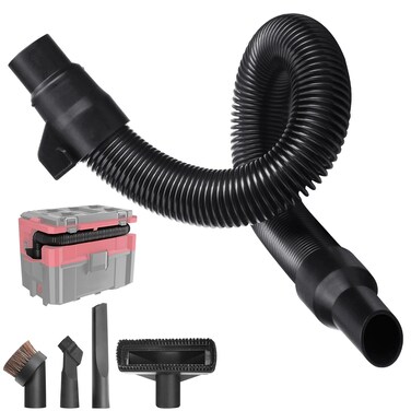 14-37-0016 Hose Assembly - by Ohoho - Compatible with Milwaukee M18 PACKOUT Vacuum Cleaner, Fits Model 0970-20 - (Internal Storage) - With Attachment - Black