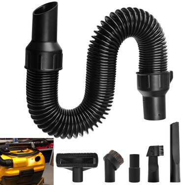 N445803 Vacuum Hose Assembly &amp; Universal Vacuum Attachments for DeWalt DCV517B, DCV517M1, DC515B, DC515, DC515K, Home Cleaning Kit