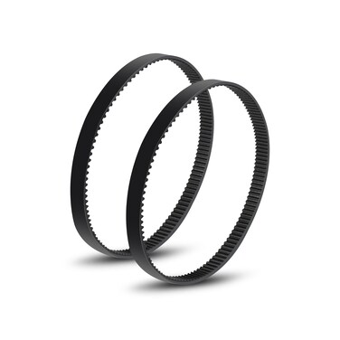 Replacement Vacuum Belts for Eureka FloorRover Vacuum Cleaner, Replace Parts S3018 / S3029 / S3014,Fit Model NEU560, NEU562A, NEU562, NEU566, NEU520, NEU522, NEU526, NEU529(2 Pack)