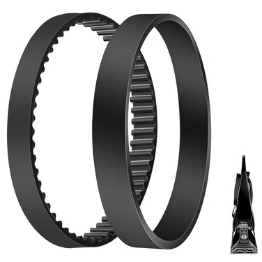 Vacuum Cleaner Belts for Bissell Proheat Vacuum Cleaner 6960W,Fit Models 1846,1799,1623,1694W,1697, 1698,1699,1622,7901,7920,7950,8806, 8905,8910 Series,Replace Parts 2150628 and 0150621