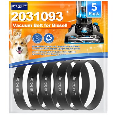5 Pack Vacuum Belt for PowerForce Helix Powerlifter CleanView Swivel Rewind Vacuum Cleaner Part #2031093, Fit Models 2191, 2191U, 2190, 1797, 2691&iuml;&frac14;&OElig;2692, 3920 Series