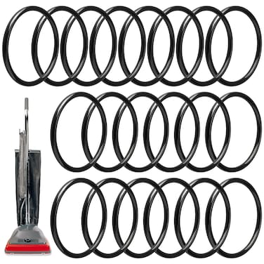 30563B Vacuum Belt for Sanitaire Eureka Commercial Upright Vacuum Cleaner, 66100 Round Vacuum Cleaner Belts for Sanitaire Eureka Style RD, SC679, SC684, SC688, SC886, SC887, SC888, SC899-20 Pack