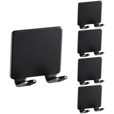 5 Packs Adhesive Razor Holder Multi-Purpose Wall Hooks Shaver Holder Hanger Utility Hooks Bathroom Kitchen Holder Organizer