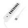 uxcell USB 2.0 Hub, 8-Port USB Hub USB Splitter Adapter 53cm Cable USB Expander for Laptop, PC, Printer, Camera, Keyborad, Mouse