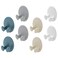 Holibanna Plug Hook Adhesive 8pcs Power Plug Socket Holder Wall Mounted Razor Holders Phone Towel Hooks Utility Plug Holder for Bathroom Kitchen Office
