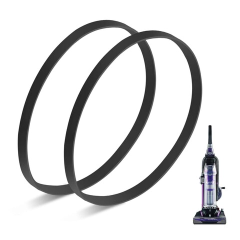 JEDELEOS Type W Belts for Eureka Airspeed Unlimited, Exact and Suctionseal 2.0 Pet Vacuum AS3033A AS3030A AS3008A AS3011A AS3101A AS3104A AS5210 AS1060, Replace Parts 86389 and 67037 (Pack of 2)