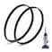 JEDELEOS Type W Belts for Eureka Airspeed Unlimited, Exact and Suctionseal 2.0 Pet Vacuum AS3033A AS3030A AS3008A AS3011A AS3101A AS3104A AS5210 AS1060, Replace Parts 86389 and 67037 (Pack of 2)