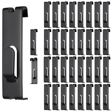 Sumnacon Grid Wall Hangers 35 Packs Black Display Hooks for Grid Wall Metal Grid Wall Display Hooks for Artwork Painting Photography Canvas,Utility Grid Wall Hooks for Home Outdoor Art Show Craft Show