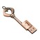 64GB USB 2.0 Flash Drive,Cute Key USB Flash Drive with Heart Shape,Keychain exFat Thumb Drive Jump Drive, Gift for Anniversary/Birthday/Photographer/Wedding