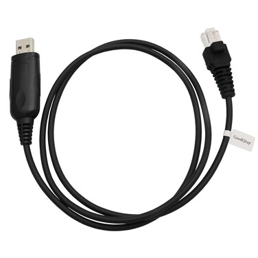 GoodQbuy OPC-1122 USB Programming Cable Compatible with Icom IC-F110 IC-F220 IC-F221IC-F1721 IC-F5010 IC-F5021 IC-F5063 IC-F5123D IC-F6021 IC-F6023 IC-FR5000 IC-FR6000 OPC-1122U RJ-45 8-pin