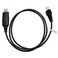 GoodQbuy OPC-1122 USB Programming Cable Compatible with Icom IC-F110 IC-F220 IC-F221IC-F1721 IC-F5010 IC-F5021 IC-F5063 IC-F5123D IC-F6021 IC-F6023 IC-FR5000 IC-FR6000 OPC-1122U RJ-45 8-pin