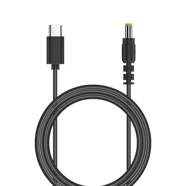 USB C to 20V DC Power Cable 4.9 ft - PD Type-C to DC 5.5mm X 2.5mm Barrel Jack 20V 1A-3A 60W Output Charging for Router, Fan, Speaker