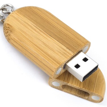 64GB Wooden USB Flash Drive, Leizhan Novelty Wood Memory Stick Data Storage Pen Drive Thumb Drive for Wedding/Anniversary/Personal Gift