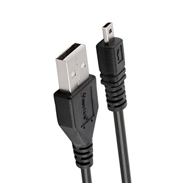 Synergy Digital Camera USB Cable, Compatible with Minolta MND20 Digital Camera, 3 Ft. (8 Pin) Data USB Cable
