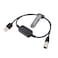 AConnect Hirose-USB-Cable-Zoom-Zaxcom-Sound Devices-Boost DC 12V USB to Hirose 4 Pin Power Cable for Sound Devices 688 633  Zoom F4 F8  Zaxcom 50CM