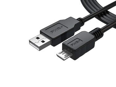 10Ft USB Power Cable Replacement for TV Stick, Bose Speaker, UE Ultimate Ears, Intel Computer, Roku, Chromecast and Azulle Quantum Access Asus VivoStick Mini, Cloud Cam PC Data Sync Charging Cord