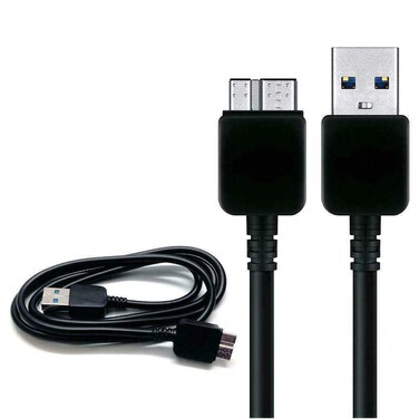 YUSTDA USB 3.0 Cable Laptop PC Data Sync Cord for WD Easystore 1TB 2TB 4TB 8TB USB 3.0 Hard Drive WDBKUZ0020BBK-WESN WDBKUZ0040BBK WESN WDBCKA0080HBK NESN My Passport Essential WDBACX0010BSL-EESN