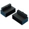 WLGQ USB 3.0 Right Angled 90 Degree 19/20 Pin Male to Female Extension Adapter Motherboard Connector for Streamlined Cable Management &amp; Effortless PC Assembly (A+B)