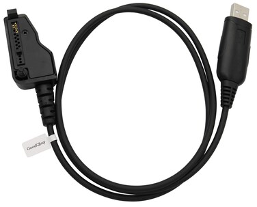 GoodQbuy USB Programming Cable for Kenwood NX200 NX300 NX330 NX410 TKD300 TKD200 NX5200 NX5300 TK2180 TK3180 TK5210G TK5310G TK3140 TK3185 TK385 KPG-46 Multi-pin