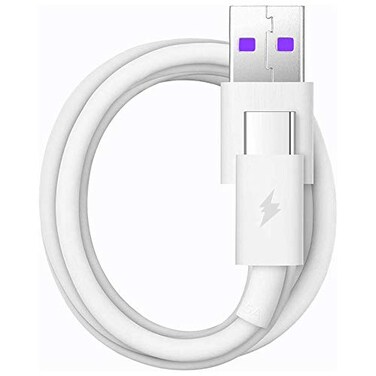 Generic USB Type C Data Cable 5A Fast Charging 3.2FT, USB C to USB A Charger Cable [White]