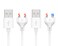 Kwevos Magnetic USB DC Charger Cable,2 Pack(1 Single Polarity &amp;1 Double Polarity) Replacement Charging Cord, 2Pins 31.4Inch 7MM/10MM Charger for Toys,Cleansor (1+1 10mm/0.39Inch)