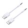 chenyang 2pcs/lot 3.5mm Male AUX Audio to USB Male Cable for Car Sync USB Flash Disk Card Reader
