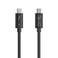 SlimQ USB Type-C to Tt 4 Cable 40Gbps 240W 8K/60Hz Cable Compatible with Thunderbolt 4 (1M / 3.28 ft)