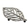 Living Ideas Cast Metal Leaf Trivets for Hot Dish Pot Pan, Heat Resistant Teapot Trivets Rustic Hot Dish Plate Holder for Kitchen Dining Table, Countertop Hot Pot Holder