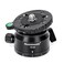 Koolehaoda Tripod Leveling Base Camera Leveler Tripod Head &acirc;&circ;&hellip;66mm Half Ball Inclination 15&Acirc;&deg; and 360&Acirc;&deg; Panoramic, 1/4"-3/8" Mounting Screw for DSLR Camera/Camcorder/Video Head/Gimbal Heads