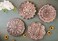 Easter Gifts Set of 4 Wooden Trivet for Hot Dishes Pots and Pans Tea Pot Holders Nonslip Heat Resistant Kitchen Counter Accessories Housewarming Gift (MD2205) 8" Diameter