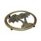 Trivet Cast Metal Palm Tree Trivet for Hot Dish Pot Pan, Non-Slip Heat Resistant Teapot Trivets Hot Dish Plate Holder for Kitchen Dining Table, Countertop Hot Pot Holder Kitchen Pad by Living Ideas