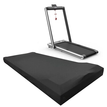 Walking Pad Cover, Durable Protective Cover for Home Walking pad, Folding Dustproof and Waterproof Cover for Walking Treadmill, Black,WP-Cover-1