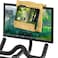 Dicunoy Treadmill Tablet Holder, Wood Book Holder for Treadmill Fitness Reading Holder for IPAD, Phone, Laptop, Magazines, eReader, Fits on Stationary Bikes, Home Office Gym Exercise Equipment
