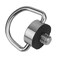 Flat Head D Shaft D Ring 1/4" inch Screw for Camera Tripod DSLR Camera Tripod Monopod QR Plate Telescope Ball Head Lens Collar