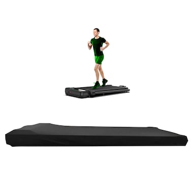 Walking Pad Cover, Durable Protective Cover for Home Walking pad, Folding Dustproof and Waterproof Cover for Walking Treadmill, Black,WP-Cover-3