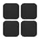 4Pcs Treadmill Mats, Coolrunner High Density Equipment Pads Noise Reduction for Floor Protection, Washing Machine Pads, Anti Vibration Rubber mats for Stationery Bike, Rowing Machine, Home Gym Station
