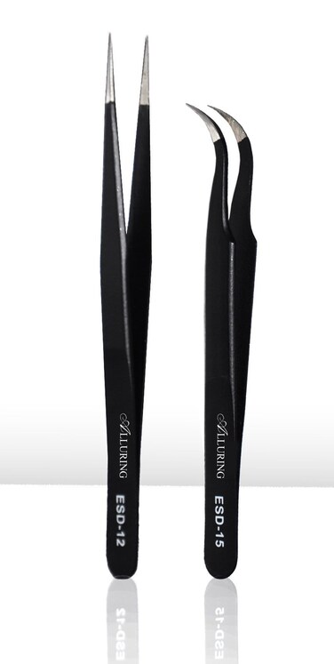 Alluring ESD Tweezers for Eyelash Extension