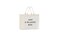 Large Tote Bag - Recycled Cotton Tote bag. All The Things Tote Bag, Travel Bag and Beach Bag tote. Large Grocery Shopping. Natural Color. Durable. Eco-Friendly gift. Sustainable tote bag