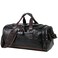 Travel Carry-On 18" Underseat Duffel Bag, Durable Waterproof Vegan Leather, Gym &amp; Weekender Overnight Lightweight Luggage Bag for Men &amp; Women