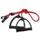 Garneck 1 Pair Stepper Rope Pulling Household Exercise Supplies Equipment Resistance Ropes Tension Latex for Treadmills of Accessories Elastic Belts Fitness Multifunctional Bands