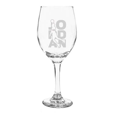 Basketball Sports Athletic Player 20 oz Wine Glass (Jordan #23)