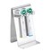Electric Toothbrush Head Holder Adhesive or Tabletop, Tooth Brush Holder for Bathroom, Electric Toothbrush Holders Wall Mounted, Stainless Steel Tooth Brushing Holder, Brushed Brush Head Holder