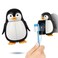 Flipper Fun Animal Penguin Toothbrush Cover &acirc;&euro;&ldquo; Kids Toothbrush Holder with Cover &acirc;&euro;&ldquo; Toothbrush Holders for Bathrooms - Suction Cup Toothbrush Holder
