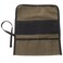 Uonlytech Roll Tool Bag Canvas Roll Up Pouch Wrench Organizer with Pockets Wood Carving Hammers Gouges Palm Tools Bag for Mechanic Carpenter Electrician