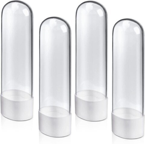 4 Pack Electric Toothbrush Head Holder Storage Case Toothbrush Holder, Electric Toothbrush Holder, No Mess, Hygienic Toothbrush Head Holder, No Grime Build-Up